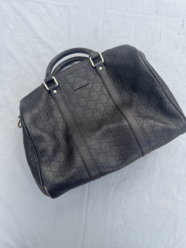 Gucci guccissima black leather - gucci,