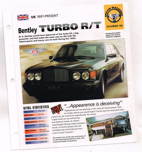1997 1998 bentley turbo r - 1997,