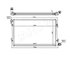 Radiator Fits SEAT LEON 05-12