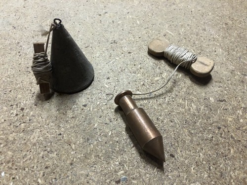 Vintage lead weight - vintage,