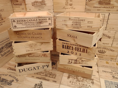 Wooden wine box crate 4 - wooden,