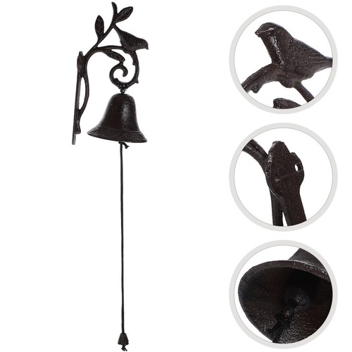 Outdoor iron doorbell wall - iron,