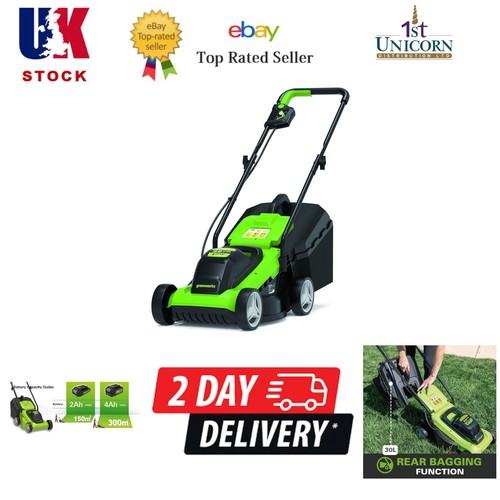 Cordless mower greenworks 33cm - greenworks,