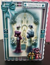 Handcrafted 3D 5 X 7 Christmas