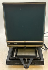Micron Microfiche Reader Viewer Monitor Model 770 - AS IS FOR PARTS ONLY