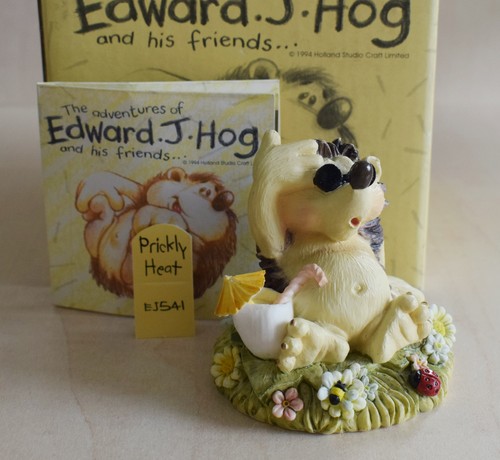 Edward hog hedgehog ornament - edward, j