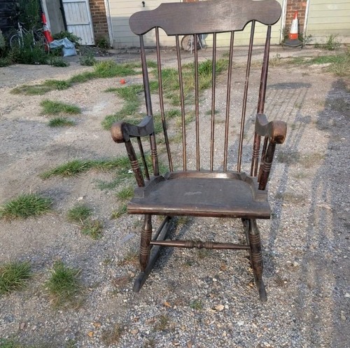 Vintage antique style rocking - vintage, antique-style