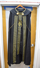 Older Black Vestment and Cope