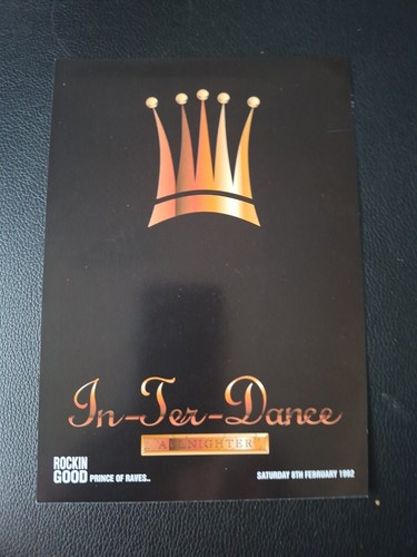 Rave flyer sterns interdance - flyer,
