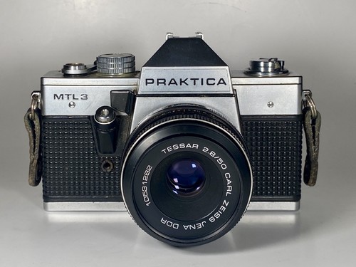 Praktica mtl3 silver 35mm slr - silver,