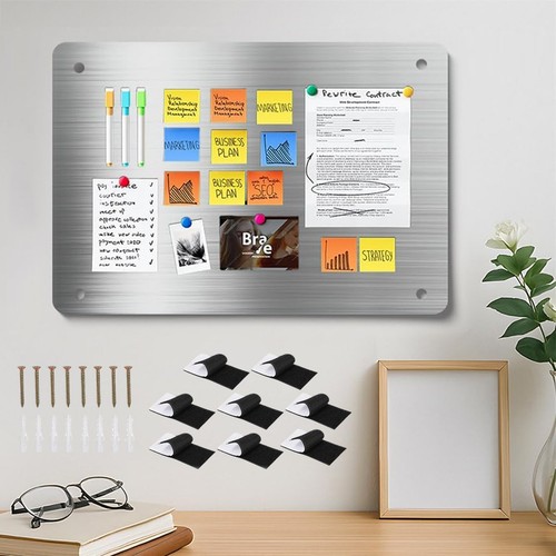 Stainless steel magnetic board - stainless,