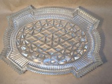 Vintage Clear Pressed Glass