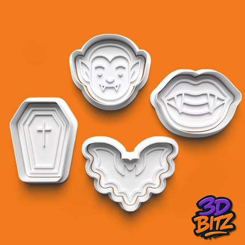 Vampire cookie cutters and - cookie,