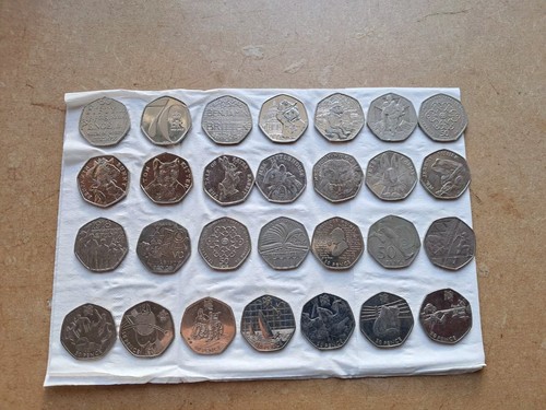 50p coins job - 50p,