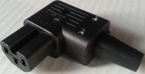 Right angle plug - angle,