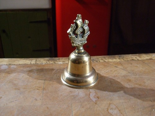Desk top brass bell - desk,