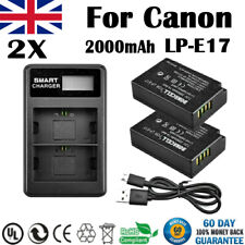 2× 2000mAh LP-E17 Battery