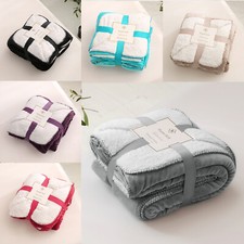 Sherpa Throw Soft Plush Cozy