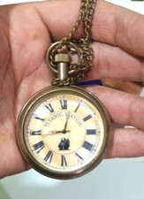 Timeless Brass Pocket Watch–