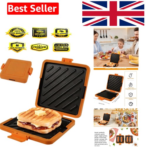 Microwave toastie maker orange - toastie,