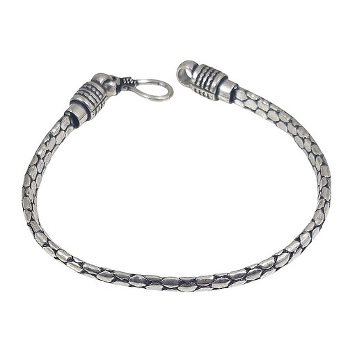 925 silver snake bracelet - snake,