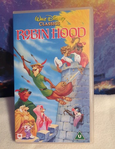 Disney robin hood vhs - robin,