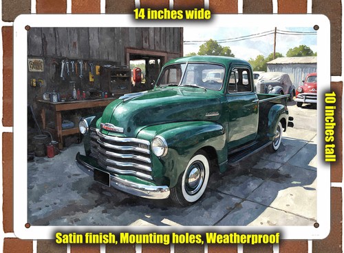 Metal sign 1948 chevrolet - sign,