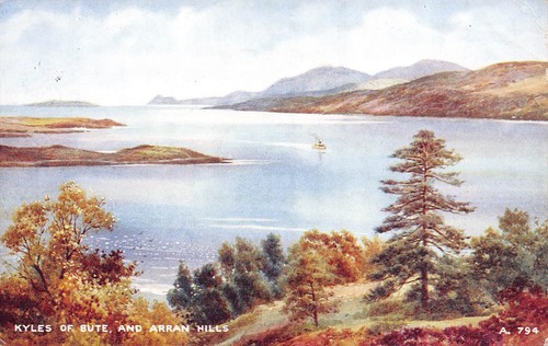 Kyles bute and - bute, hills