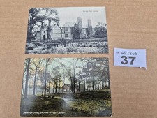 37 - 2 Swinton Park and Wardley Hall Vintage Postcards RPC