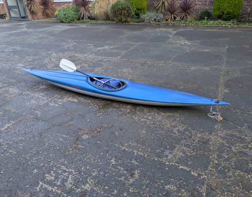 Blue single seat - blue, kayak
