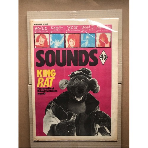 Roland rat sounds magazine - roland,