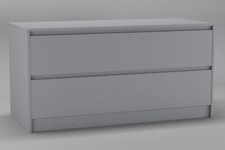 120cm Wide 4-Drawer Bedside