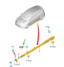 FORD FIESTA MK6 WT Body Side
