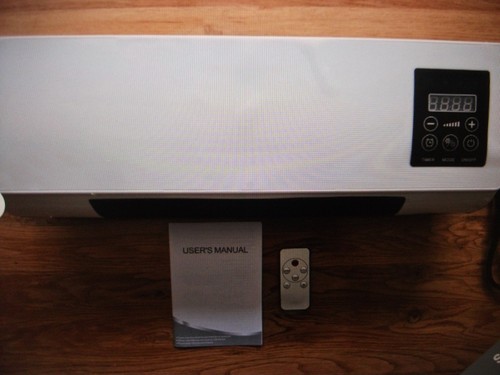 2in1 wall mounted heater fan - 2in1,