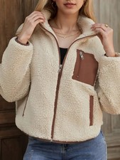 Women's Plush Fleece Zip-Up