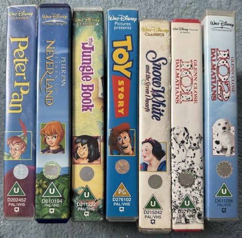 Disney vhs bundle films - disney,