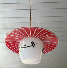 Vintage 50s 60s glass ceiling