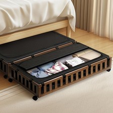 2 Pack Bamboo Under Bed