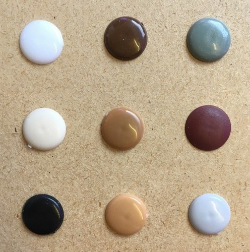 Pozi cross head screw caps - head,
