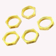 IMPERIAL HALF NUT BSP SLIM LOCKNUT FOR FITTING AND PIPE PNEUMATIC HIGH STRENGTH