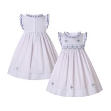 Smocked Baby Girl Dress Romany