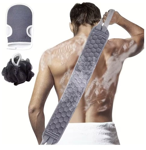 Exfoliating body scrubber set - exfoliating,