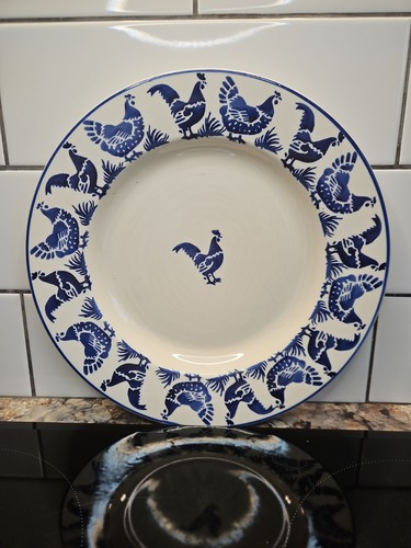 Emma bridgewater blue hens - blue,