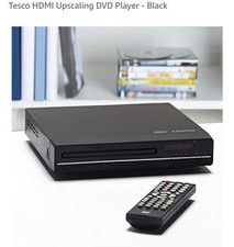 Tesco THDVD17 HDMI Upscaling DVD Player With Remote, Power Adapter & HDMI Cable