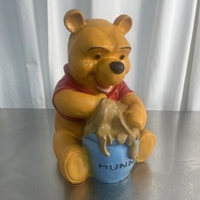 Vintage Winnie The Pooh Resin Statue Figure From 2002 Large 36cm Nursery Decor