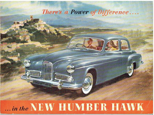 Humber hawk mkv saloon - humber,