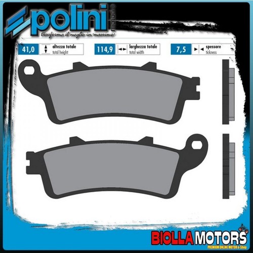 174 2081 front polini brake - front,