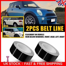 1PCS For Mini F56 Premium Vinyl Belt Line Kit - Gloss Black Cooper S Jcw Gen 3