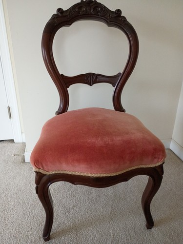 Antique balloon back accent - antique,