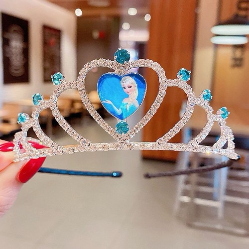 Girls frozen blue rhinestone - girls,